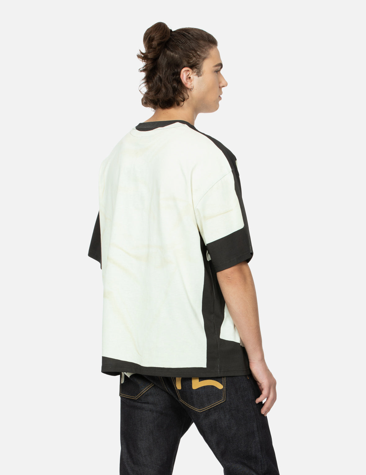 2-in-1 Logo and Seagull Print Loose Fit T-shirt – EVISU