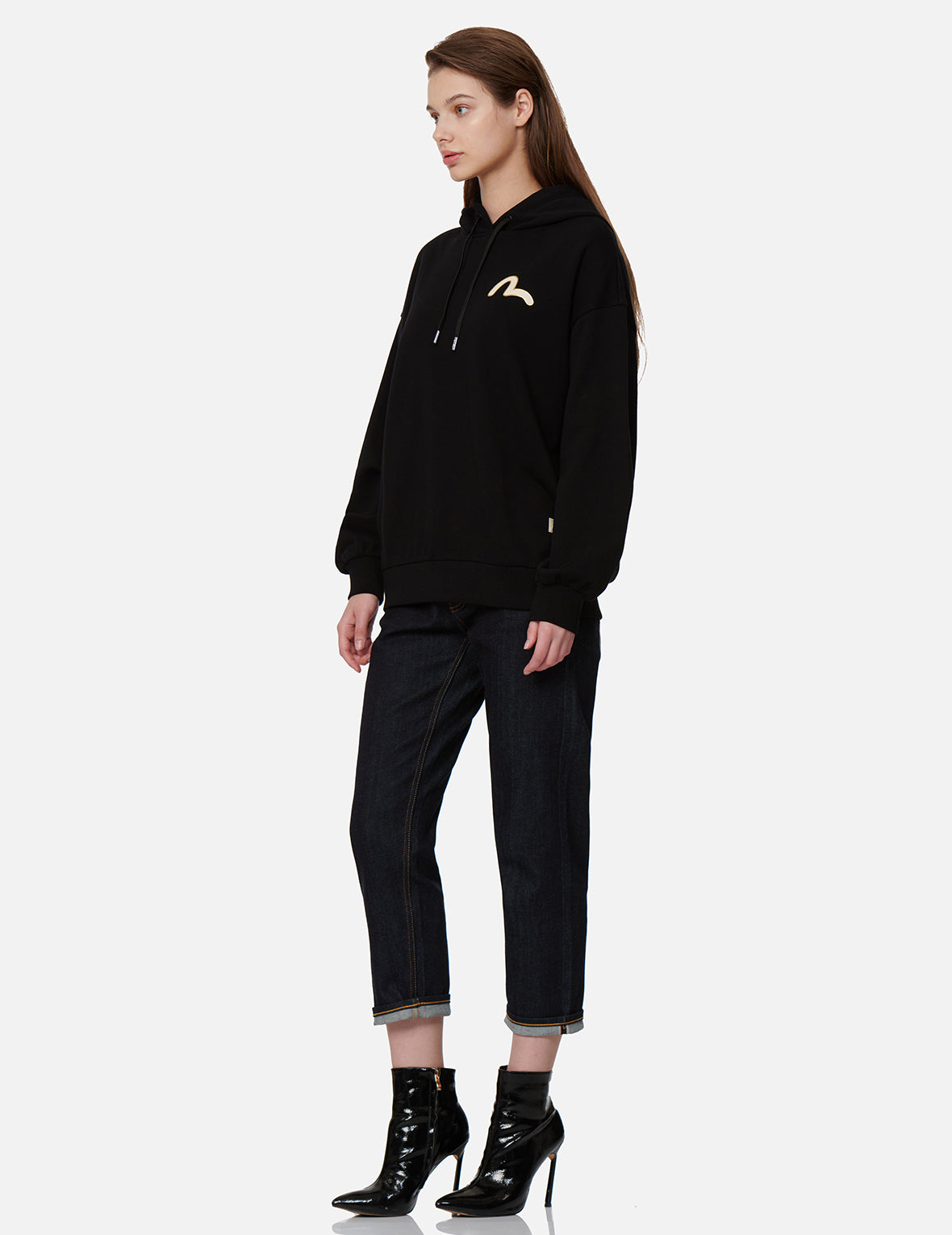 Tattoo Koi Print Hooded Sweatshirt – EVISU