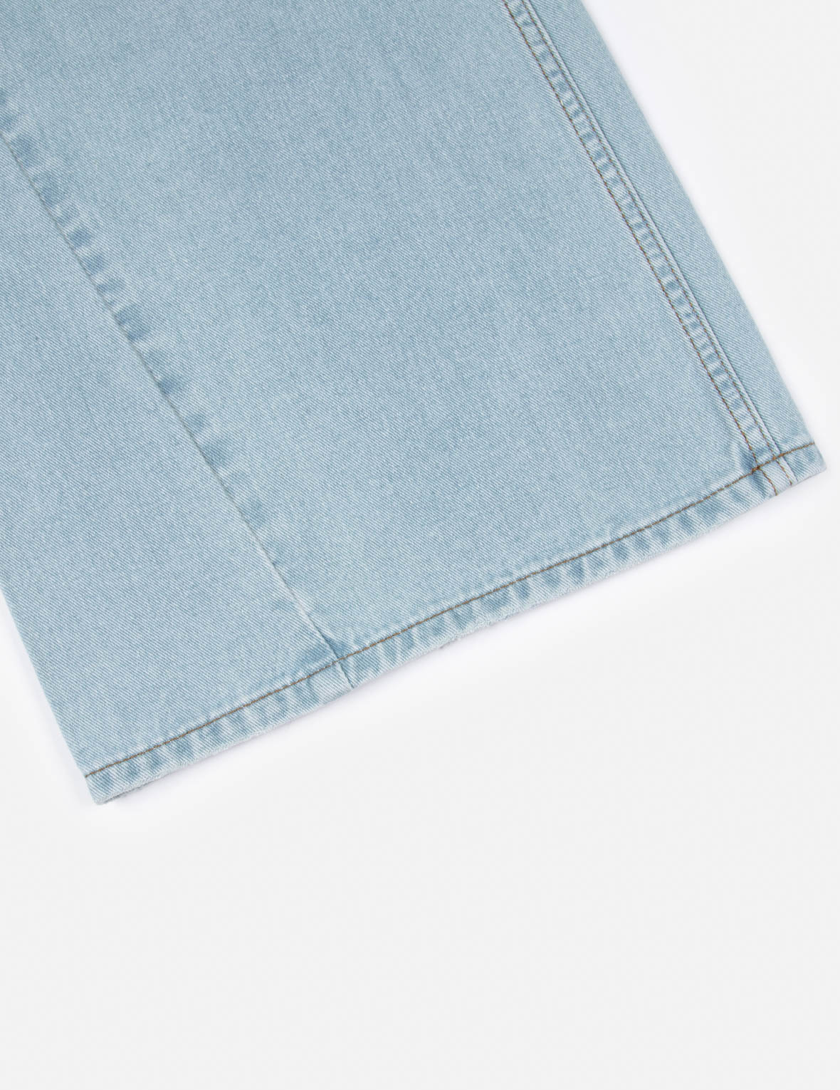 Seagull Embossed Baggy Jeans