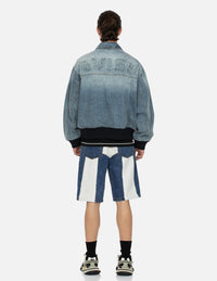 Sherpa Daicock Straight Fit Denim Shorts