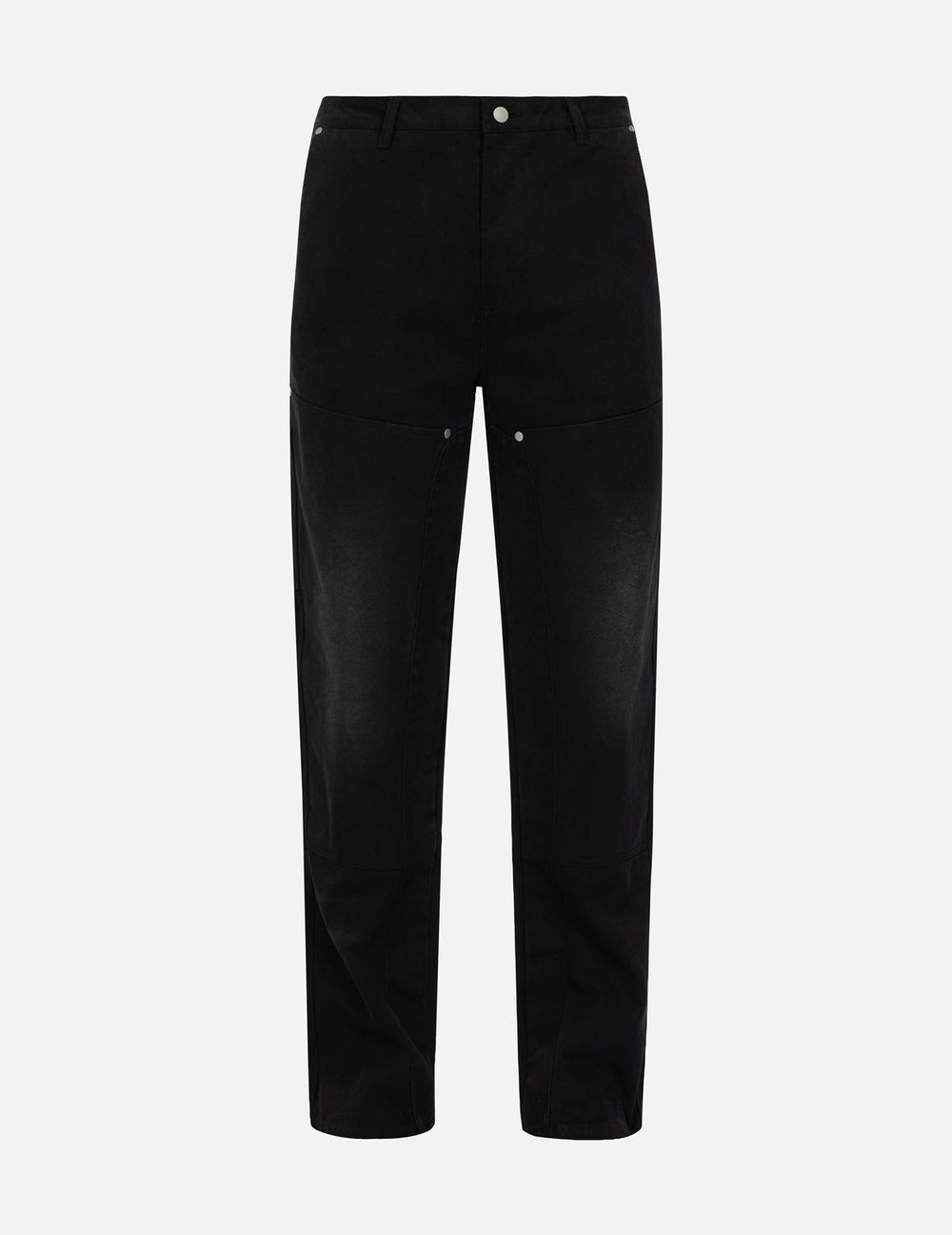 Seagull Appliqué Embroidery Baggy Fit Carpenter pants – EVISU