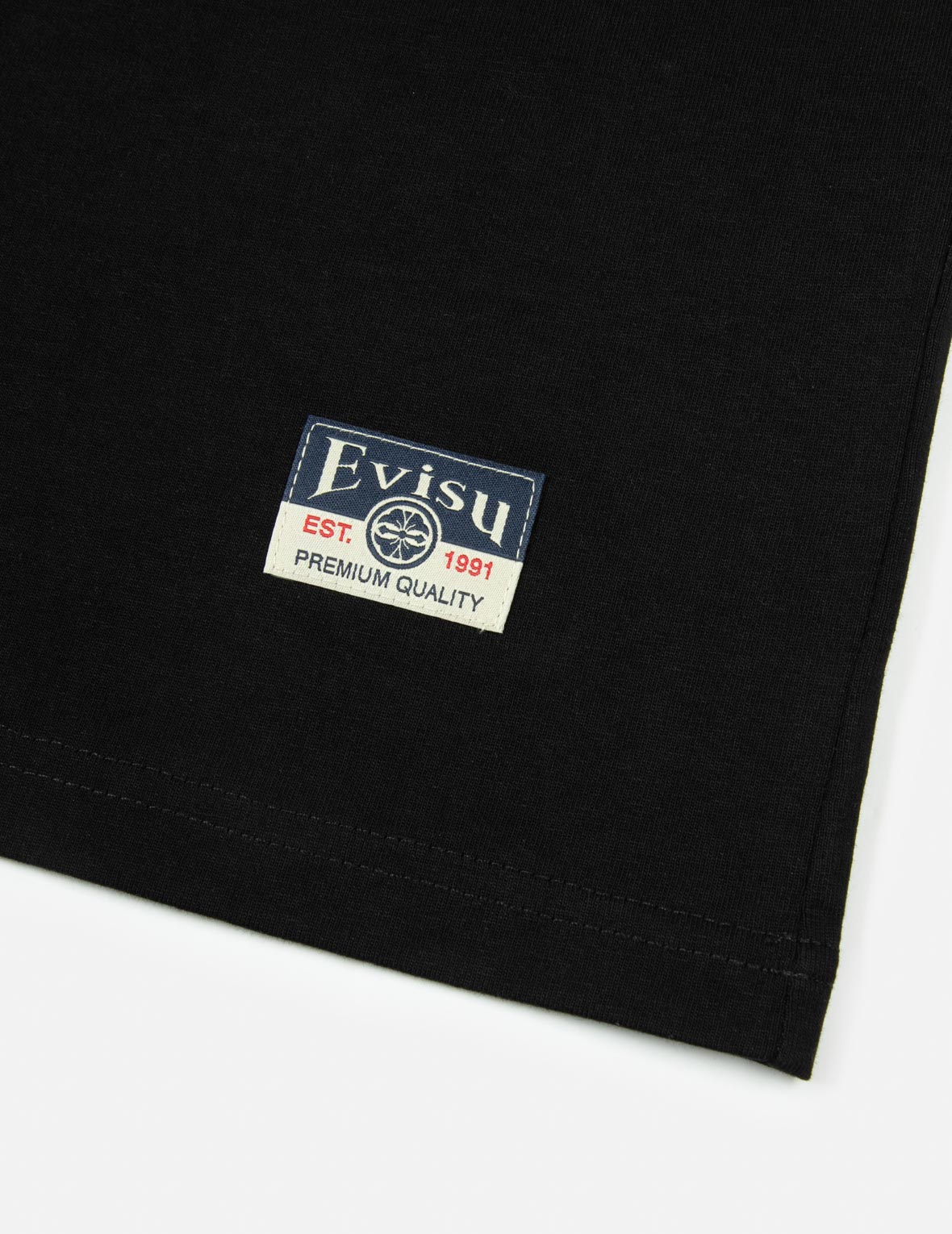 Hanafuda Daruma Print Regular Fit T-shirt
