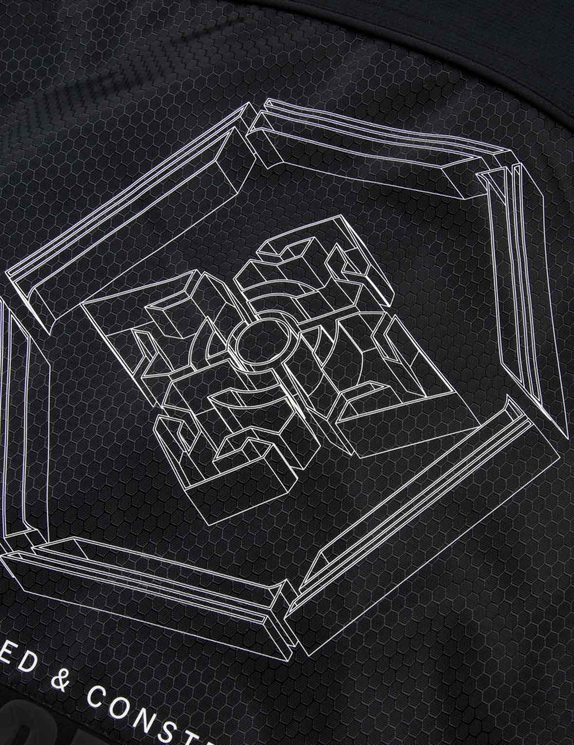 Mechanical Kamon Patterns Regular Fit Rider Jacket – EVISU