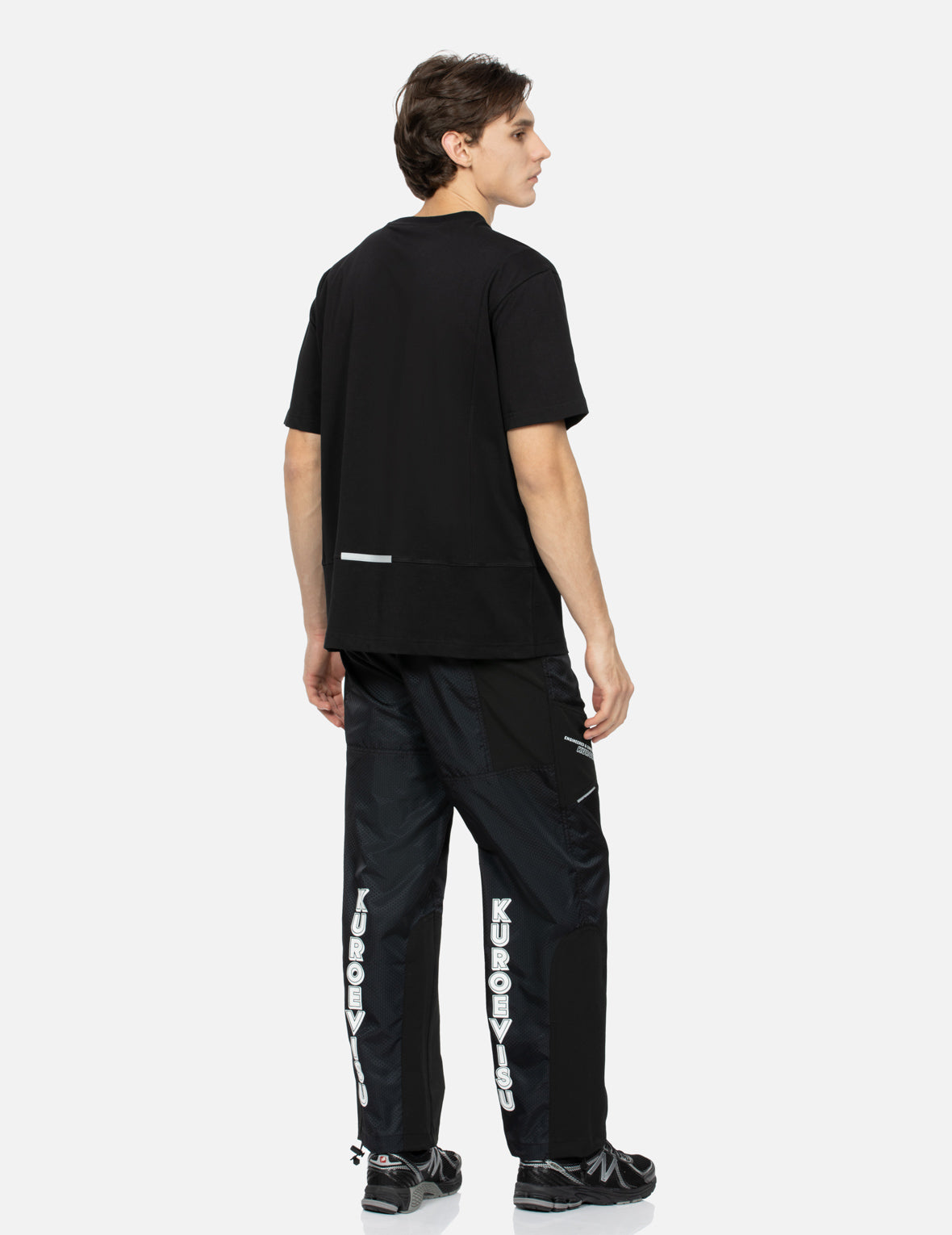 Panelled Logo Regular Fit Jogger Pants