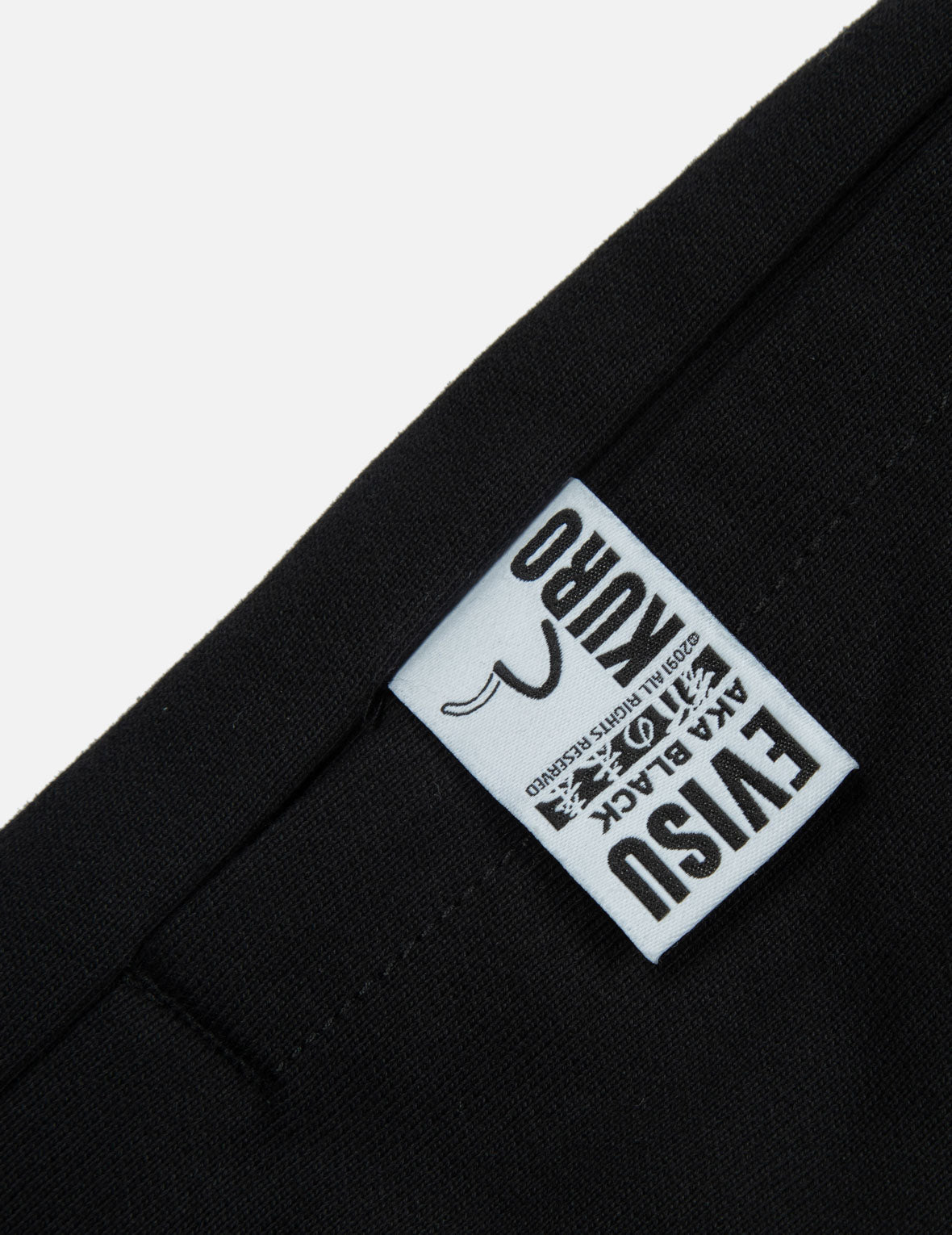 Metallic Logo Print Relax Fit Sweat Shorts – EVISU