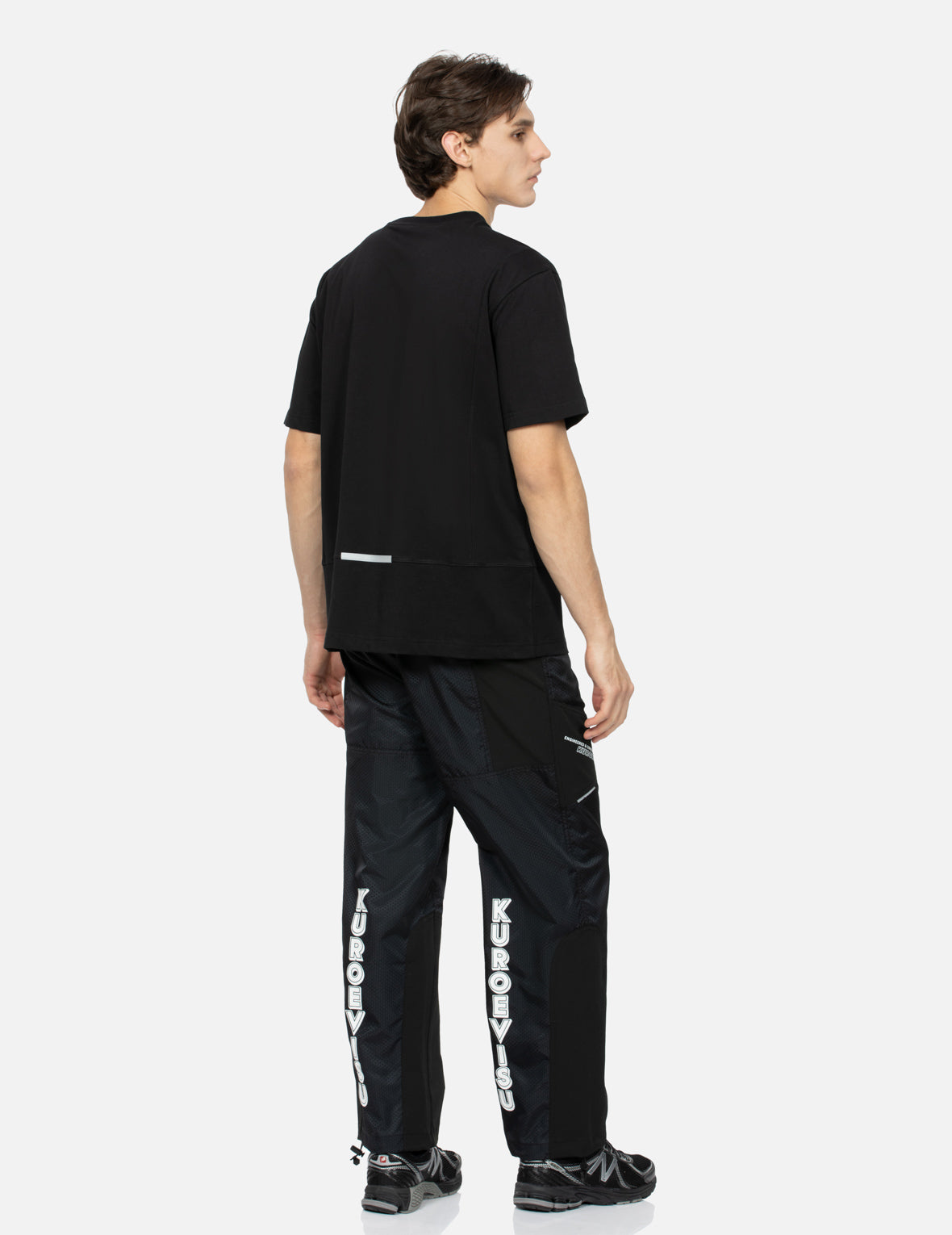 Multi Logos and Overlock Stitching Regular Fit T-shirt – EVISU