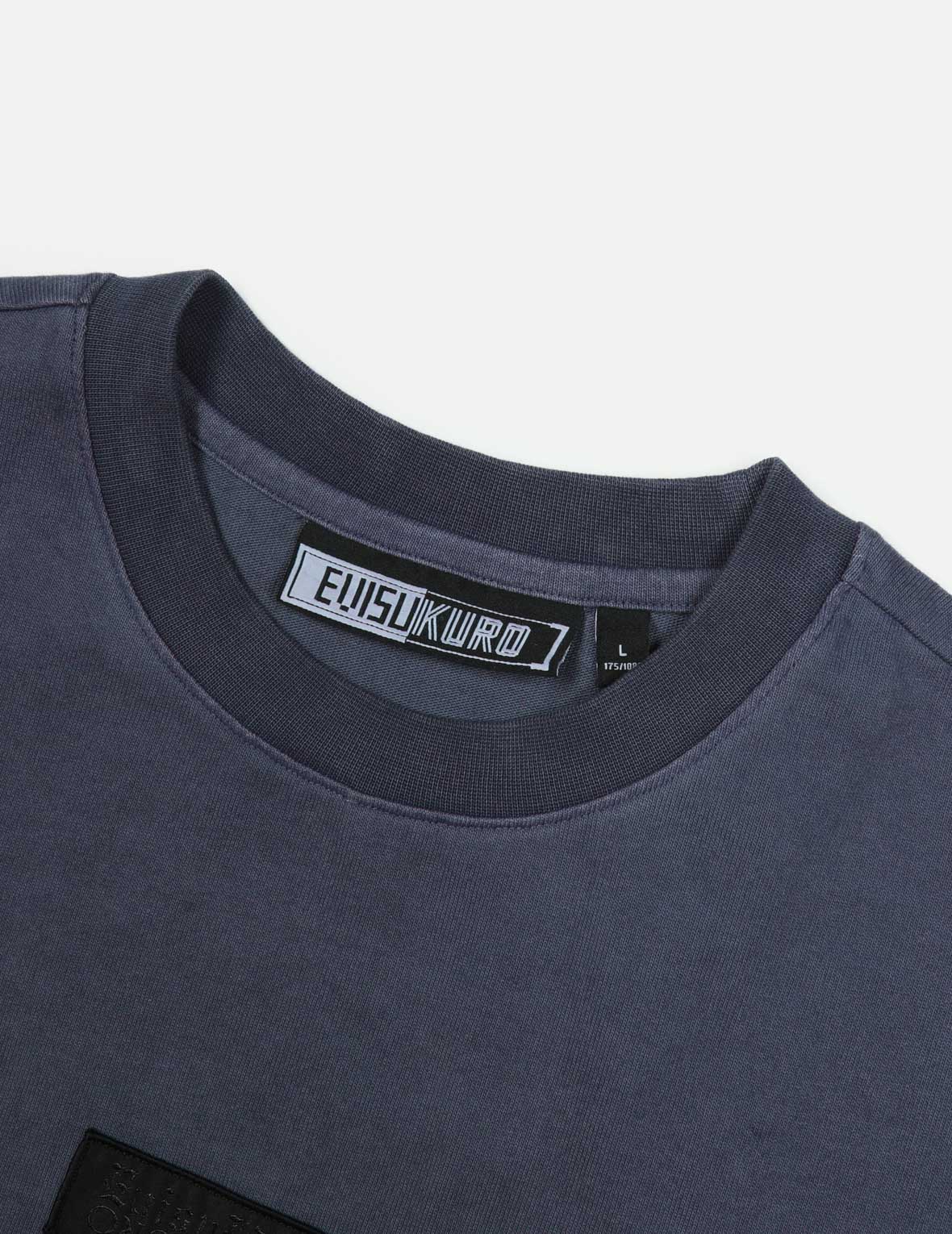 Kamon Appliqué embroidery Loose Fit T-shirt – EVISU