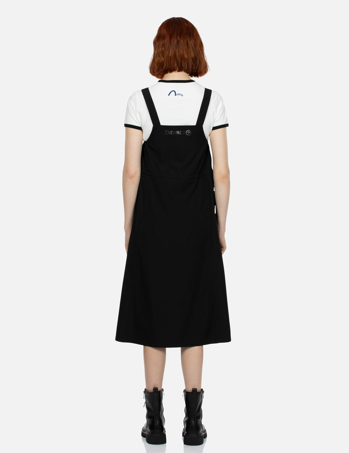Mirrored Printed Fashion Fit Dungaree Dress