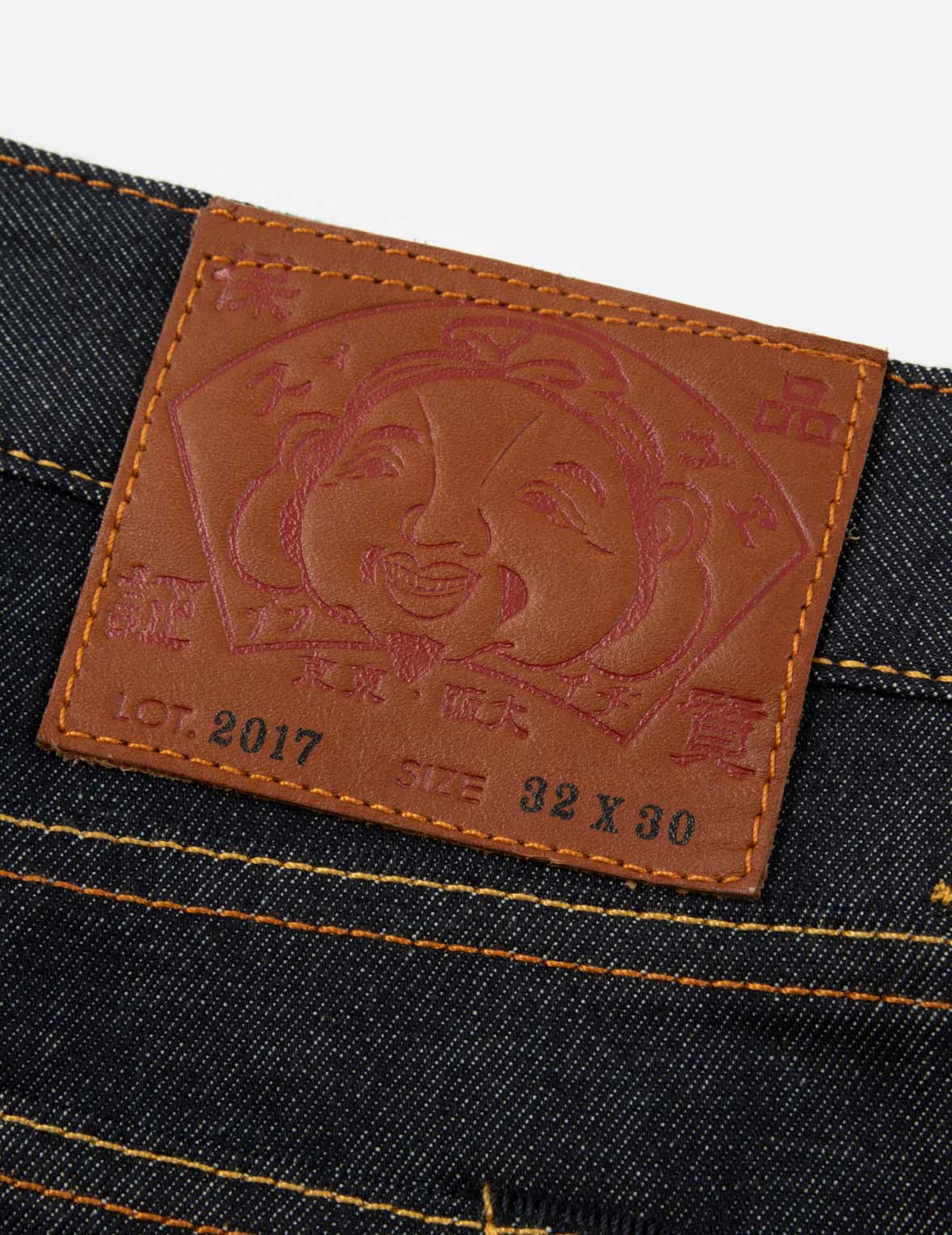 Seagull and Eagle Embroidery Cropped Carrot Fit Jeans #2017