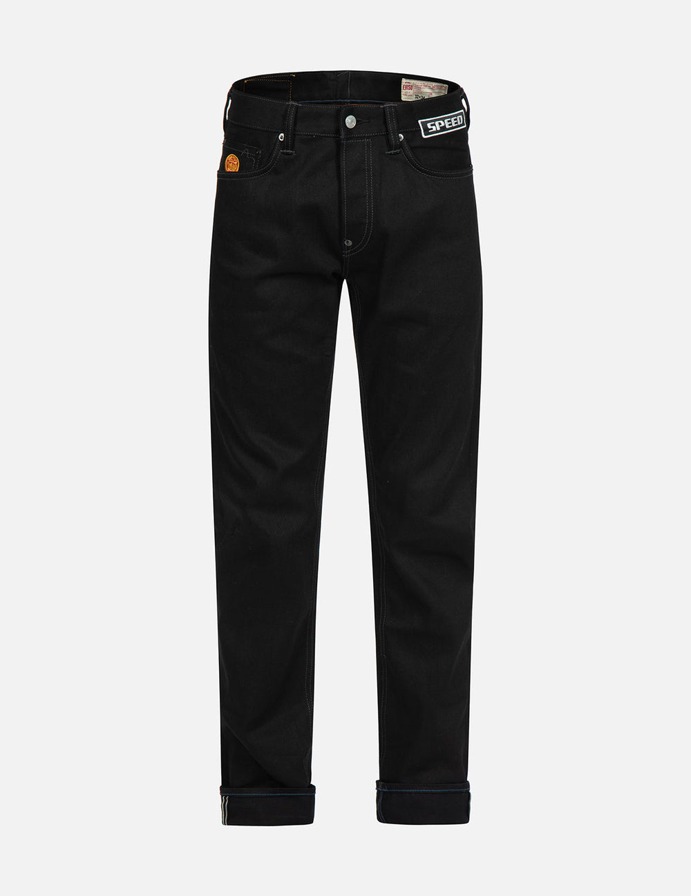Multi-logo Embroidery Slim-Fit Jeans #2010 – EVISU