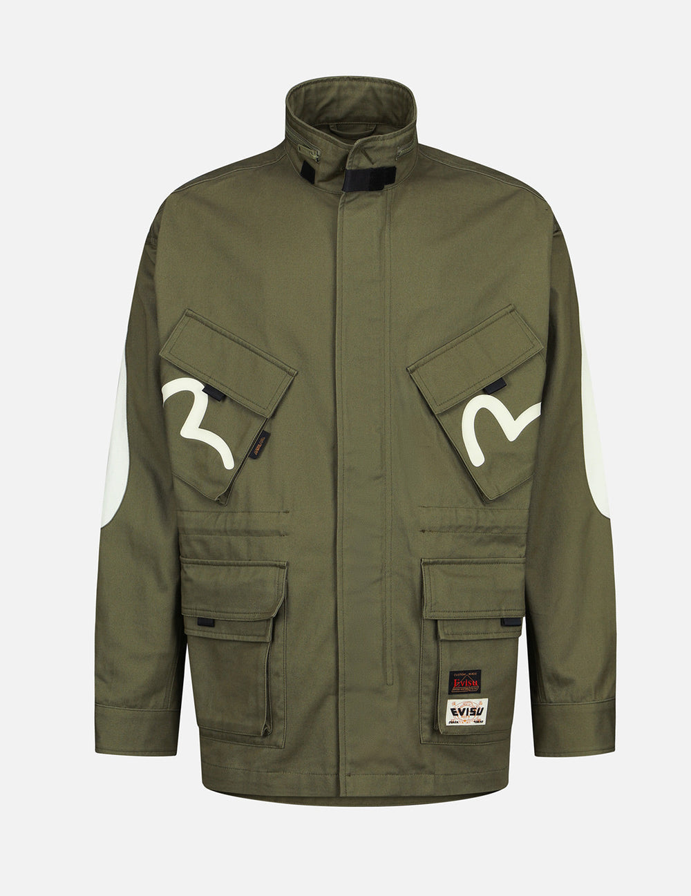 Seagull and Godhead Print Field Jacket – EVISU