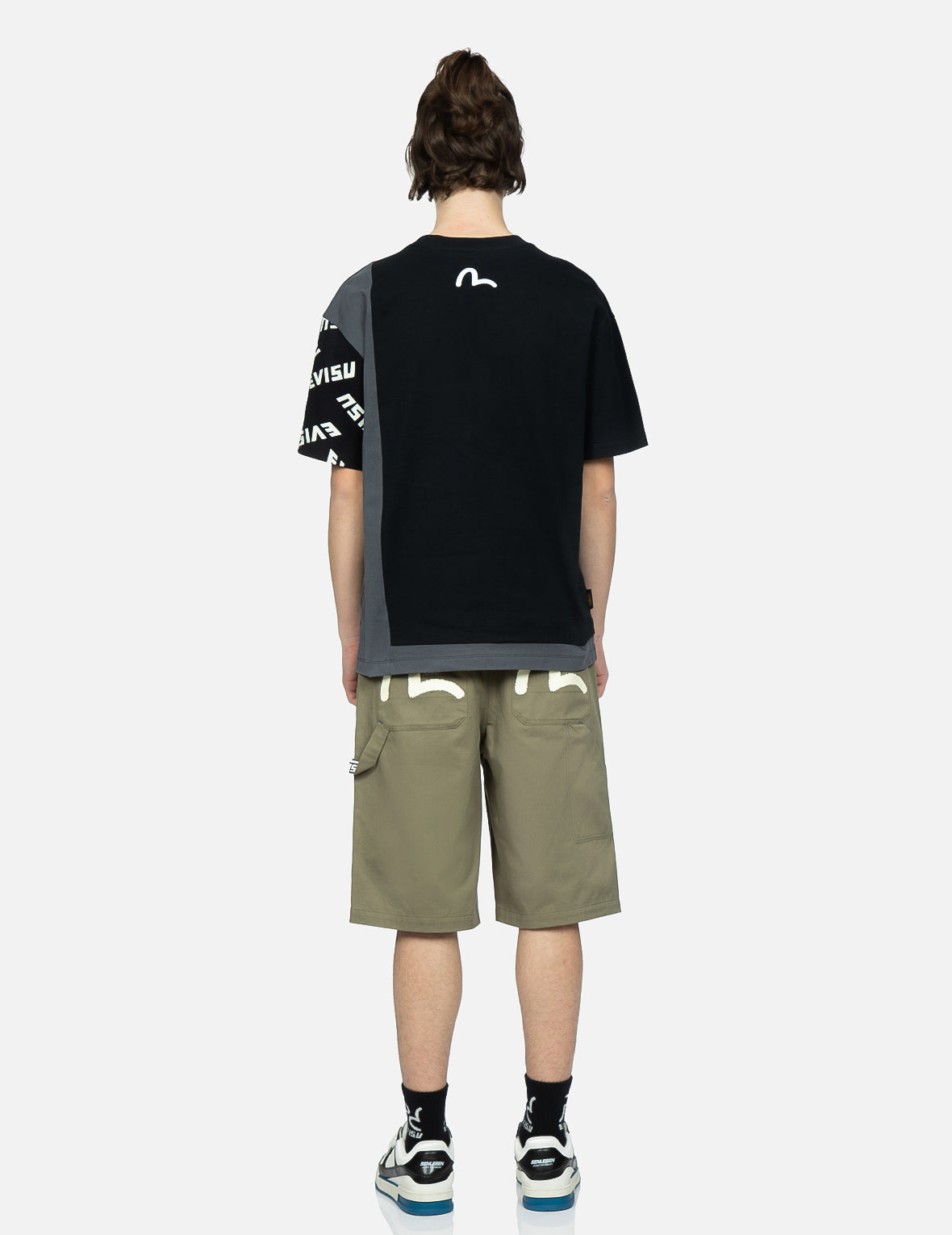 【DEVOA】Short Sleeve Vintage Wash & Print 全２色 DEVOA】 Short sleeve vintage wash & print / BLACK - vektrize
