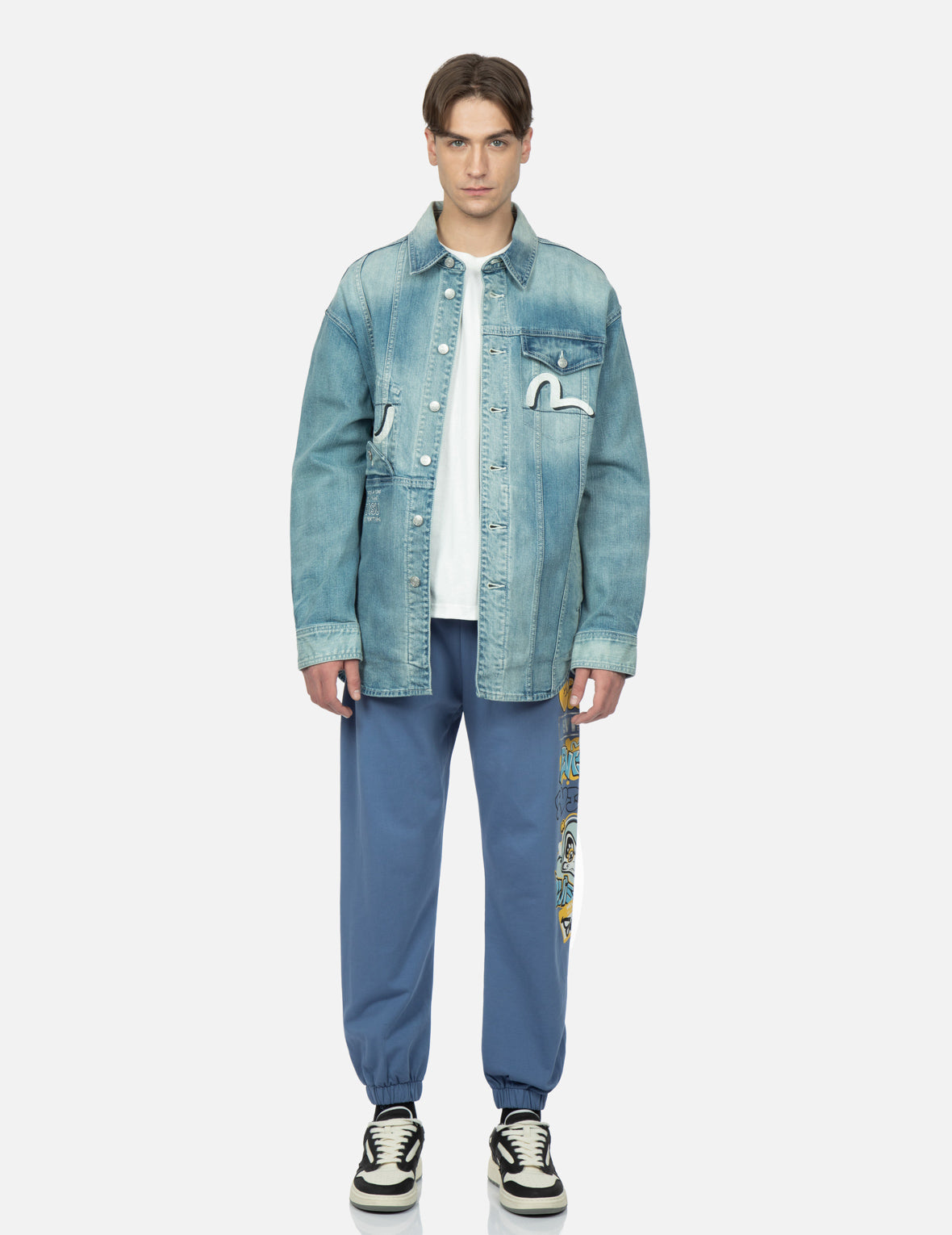 Junya Watanabe Man: Men's Denim Jacket (Indigo) | DSMNY E-SHOP