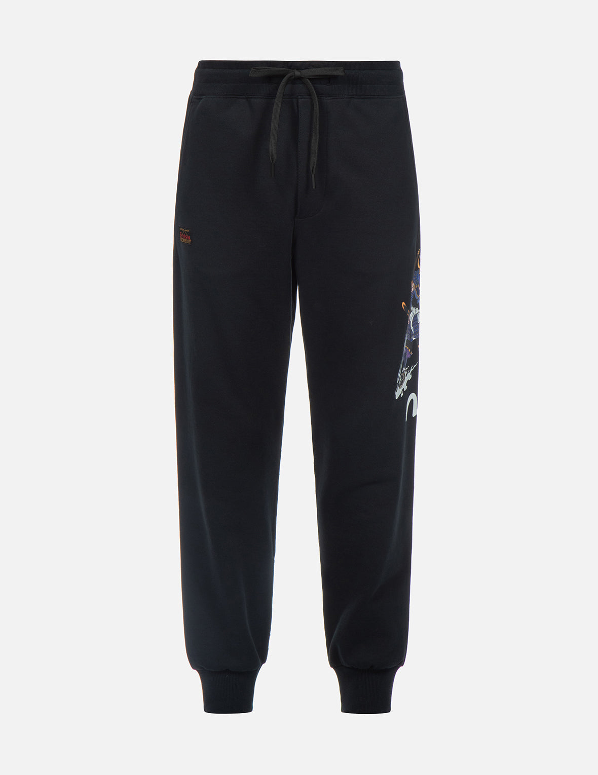 Samurai and Seagull Print Sweatpants