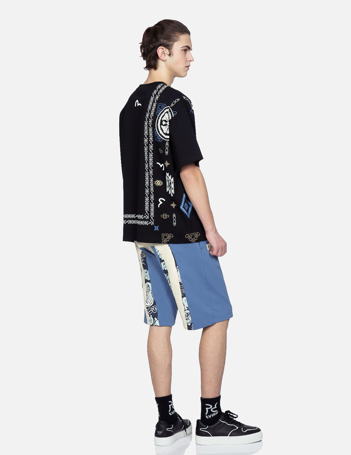 Double Daicock Print Sweat Shorts – EVISU