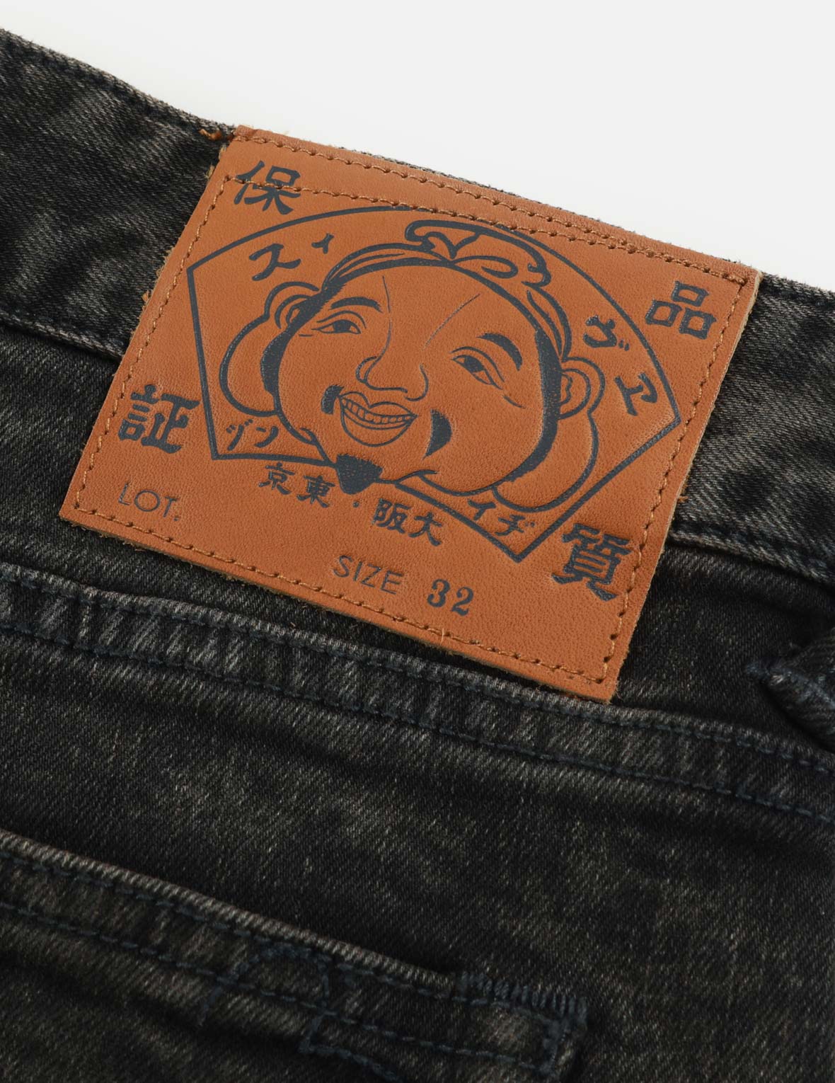 [KODAK] Denim washing short-sleeved T-shirt /追跡付 Kodak Apparel Unisex K Round Neck Woven Short Sleeve