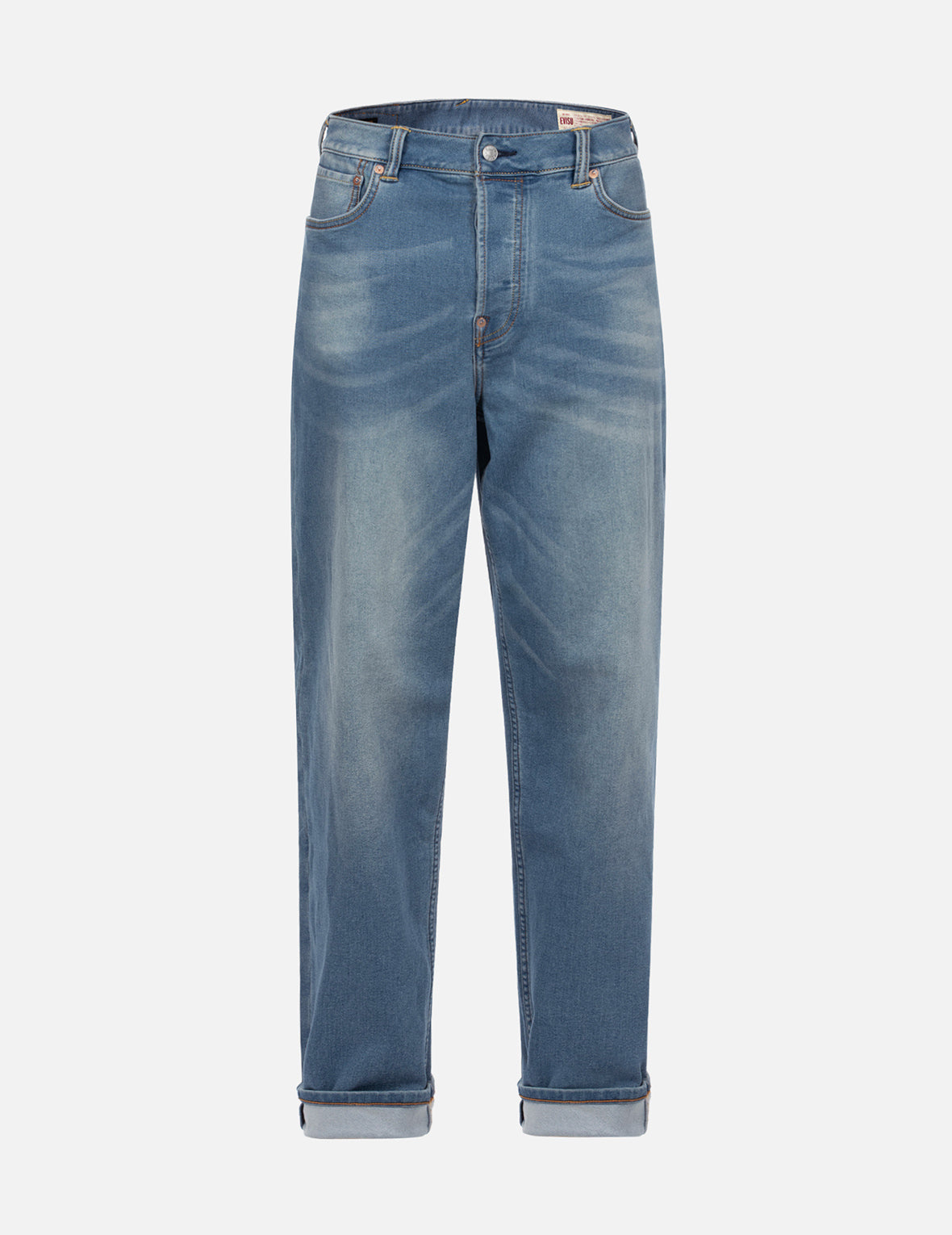 Kamon Print Pocket Relax Fit Jeans – EVISU