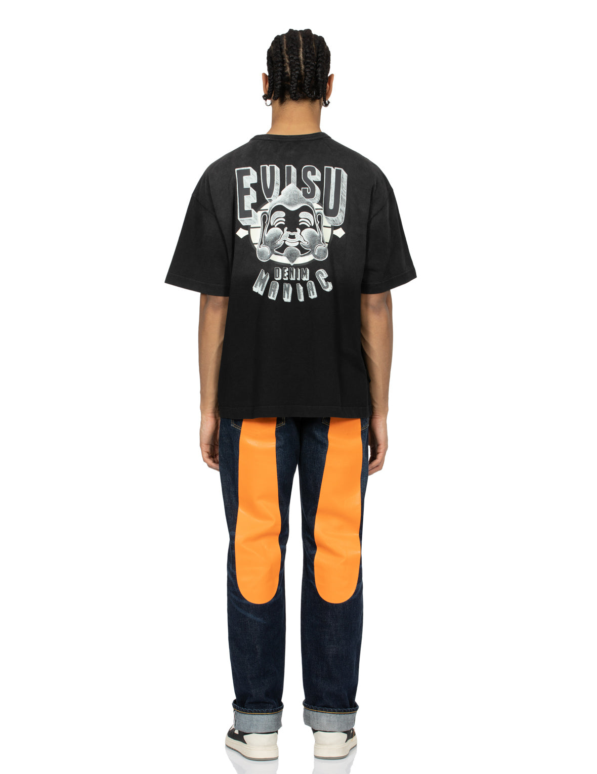 Daicock Print Baggy-Fit Jeans #2000