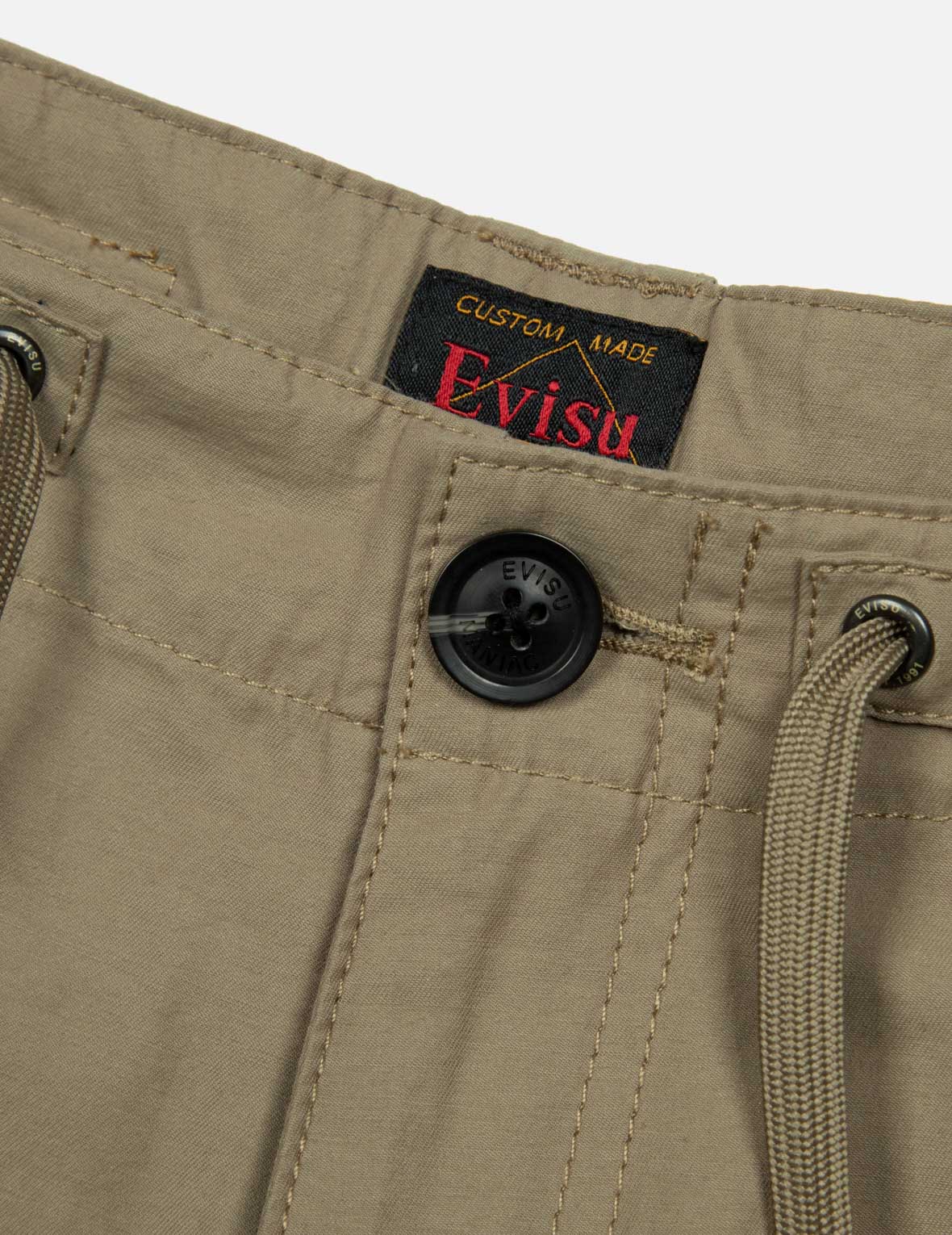 Seagull Embroidery Baggy Pants – EVISU