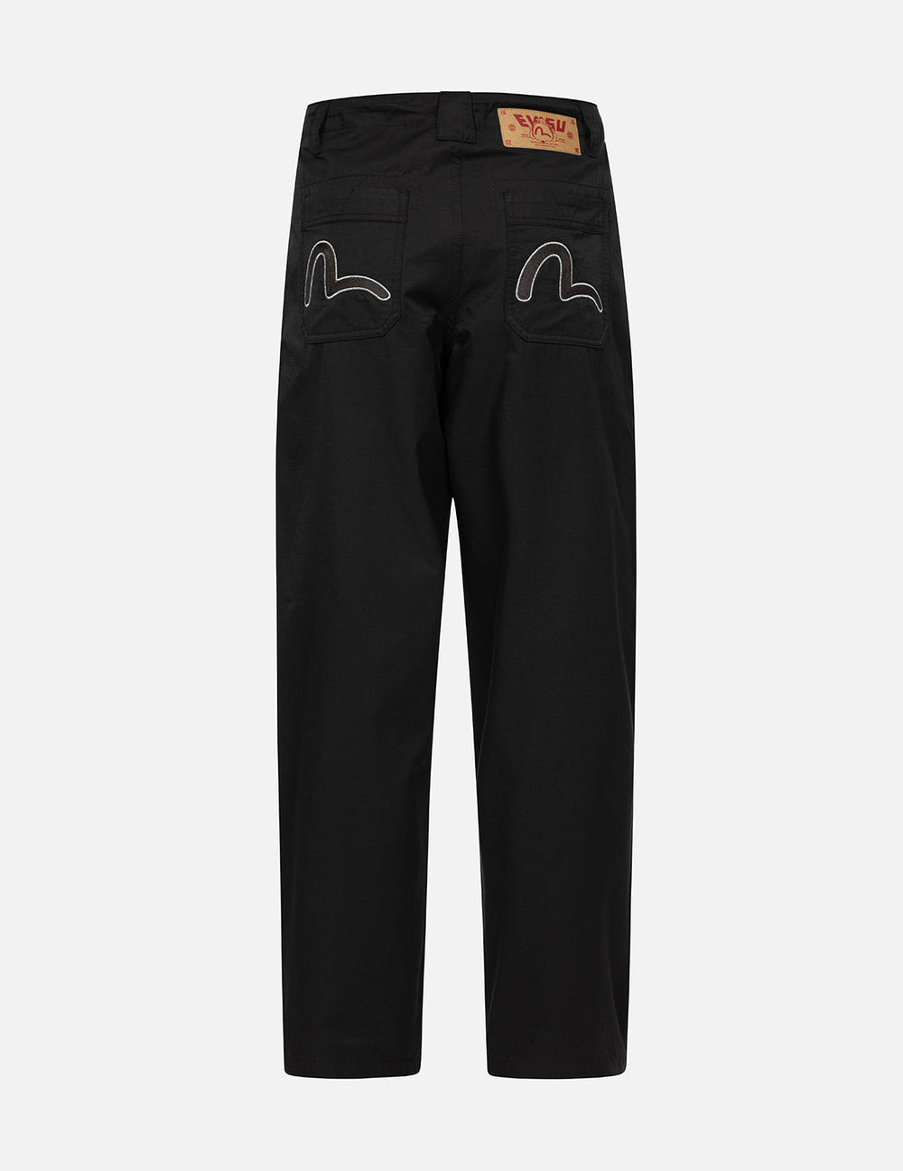 Seagull Embroidery Baggy Pants – EVISU