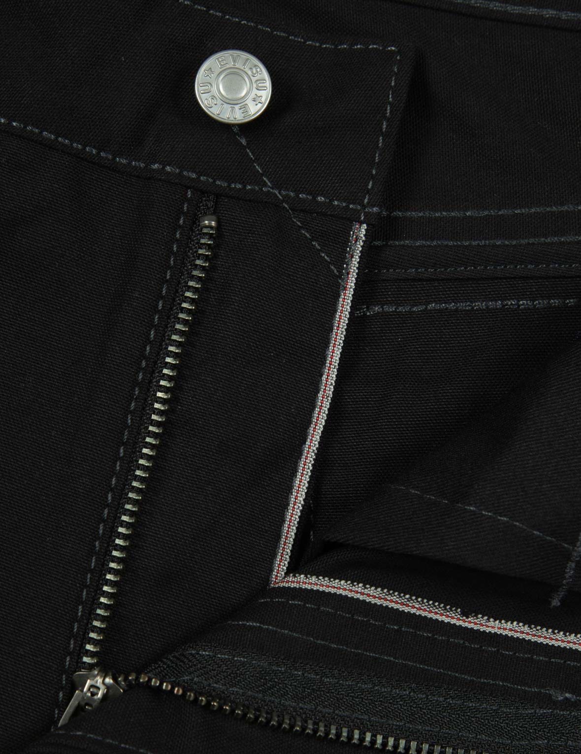 Seagull and The Great Wave Embroidery Taper Pants
