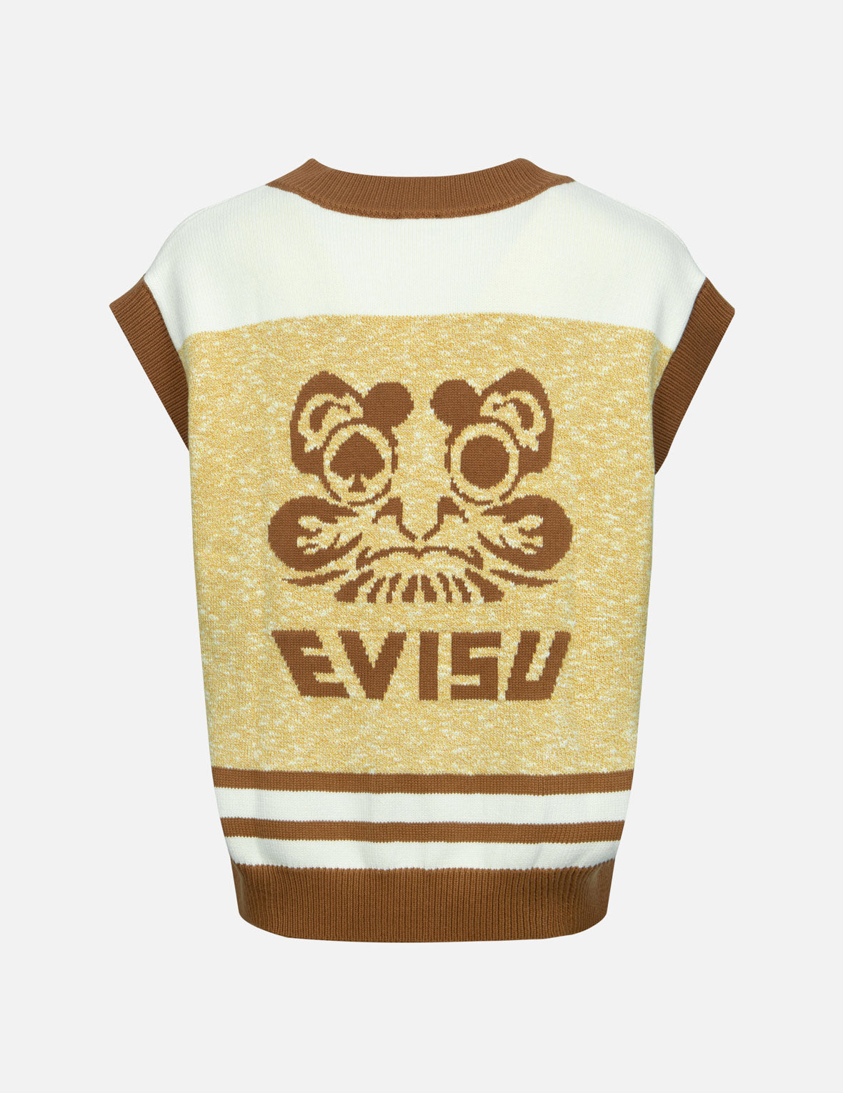 黑桃达摩提花时尚版型针织背心