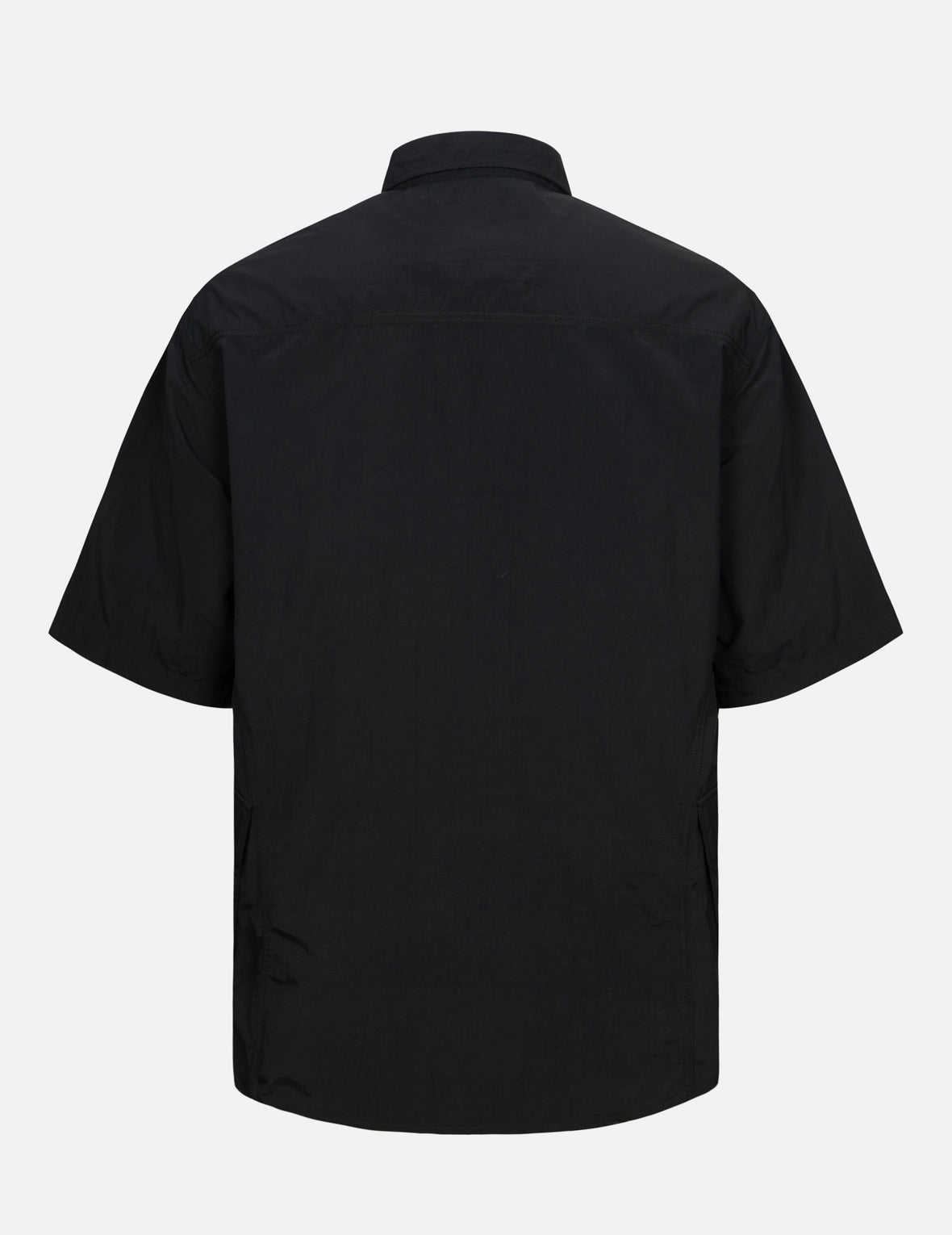 Multi-Reflective Print Oversized Short Sleeve Shirt