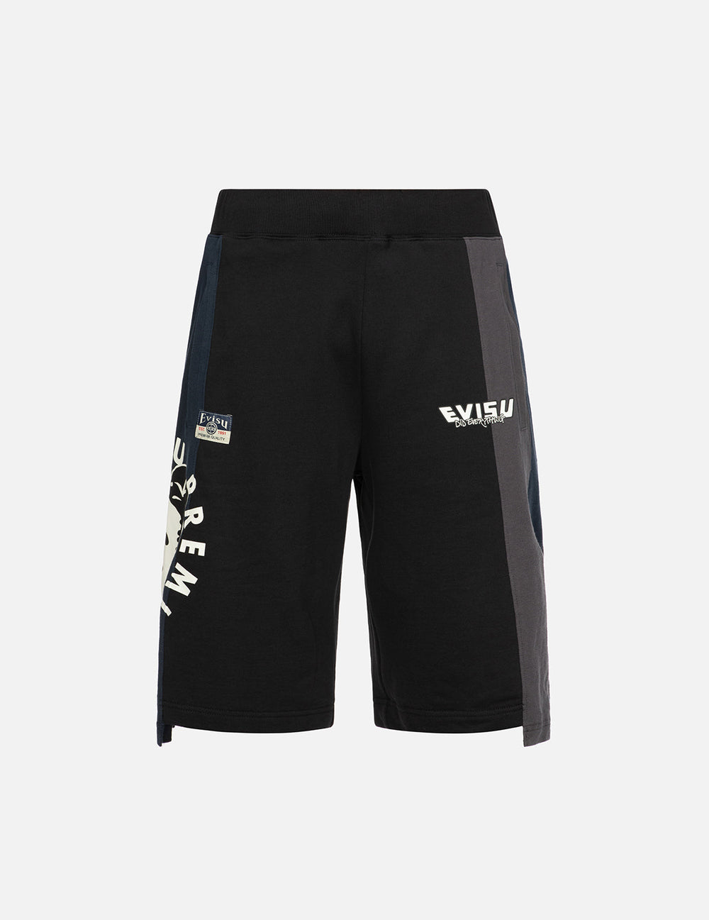 Deconstructed Playful Godhead Printed Regular Fit Sweat Shorts – EVISU