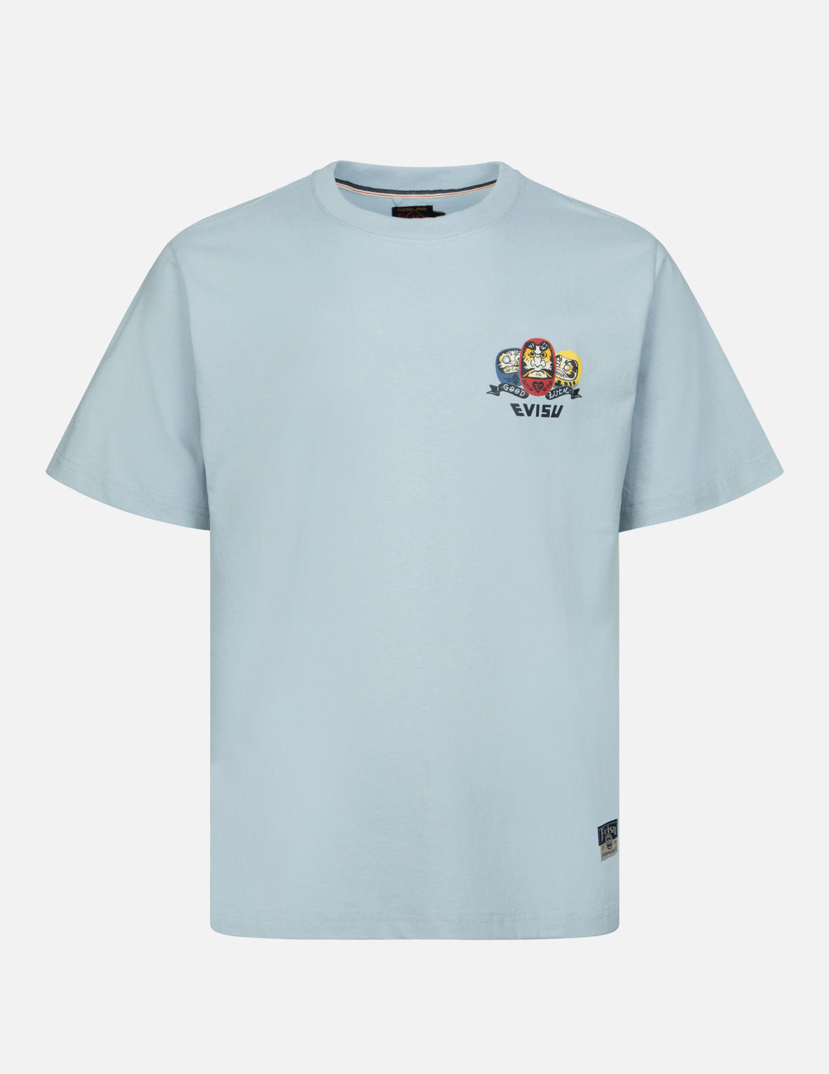 Playful Daruma Print Regular Fit T-shirt – EVISU