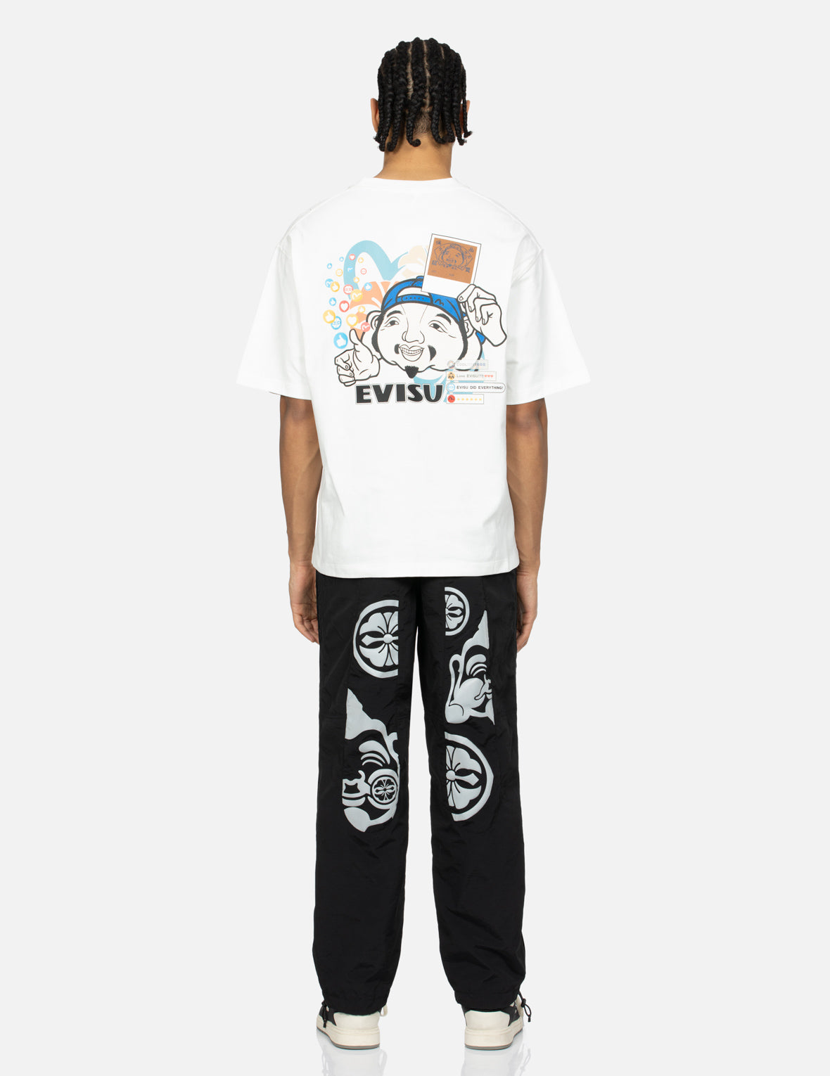 Godhead with Social Media Inspired Print Relax Fit T-shirt