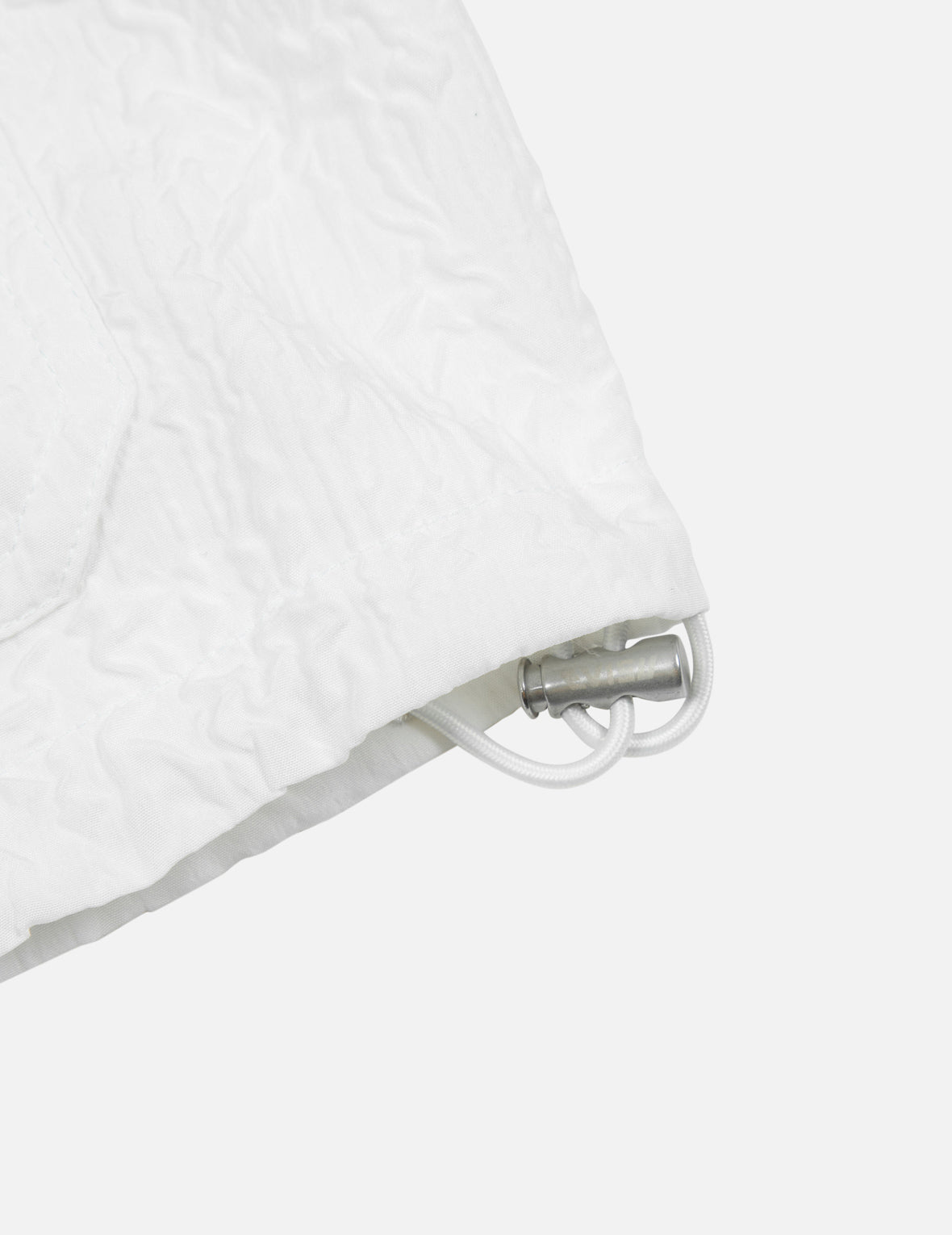 Logo Embroidery Textured Cropped Fashion Fit Windbreaker – EVISU