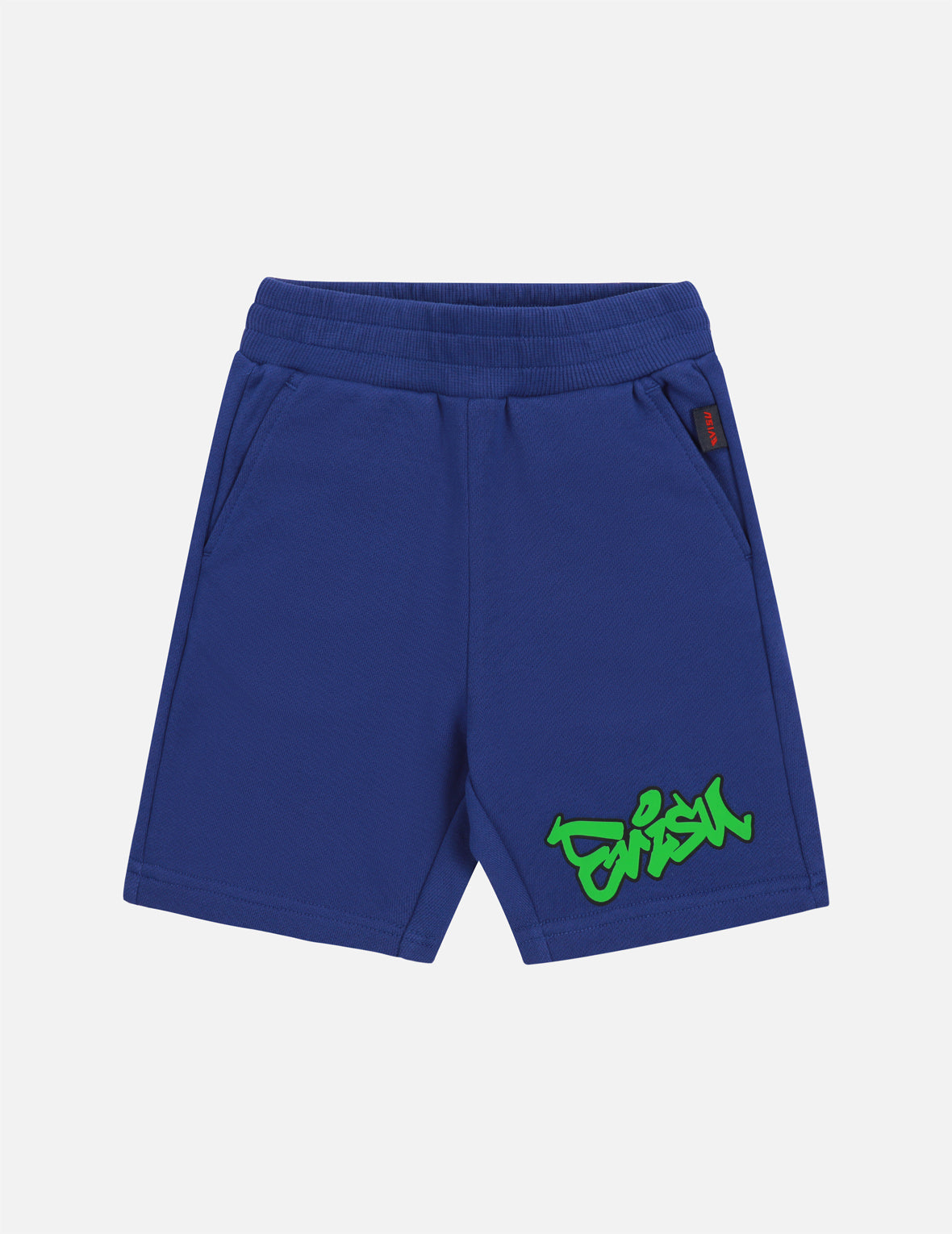 Logo and Allover Pattern Daicock Print Regular Fit Sweat Shorts