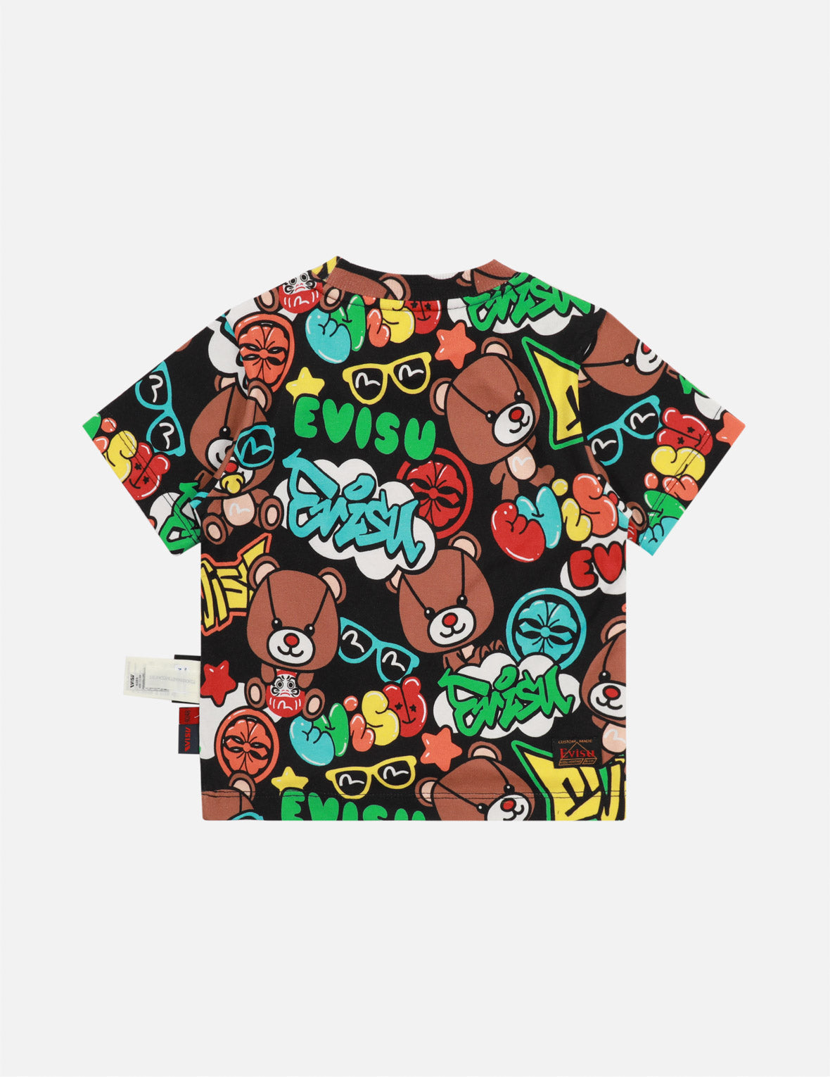 【高い素材】 Graffiti Style Multi-Print Regular Fit T-shirt – EVISU トップス