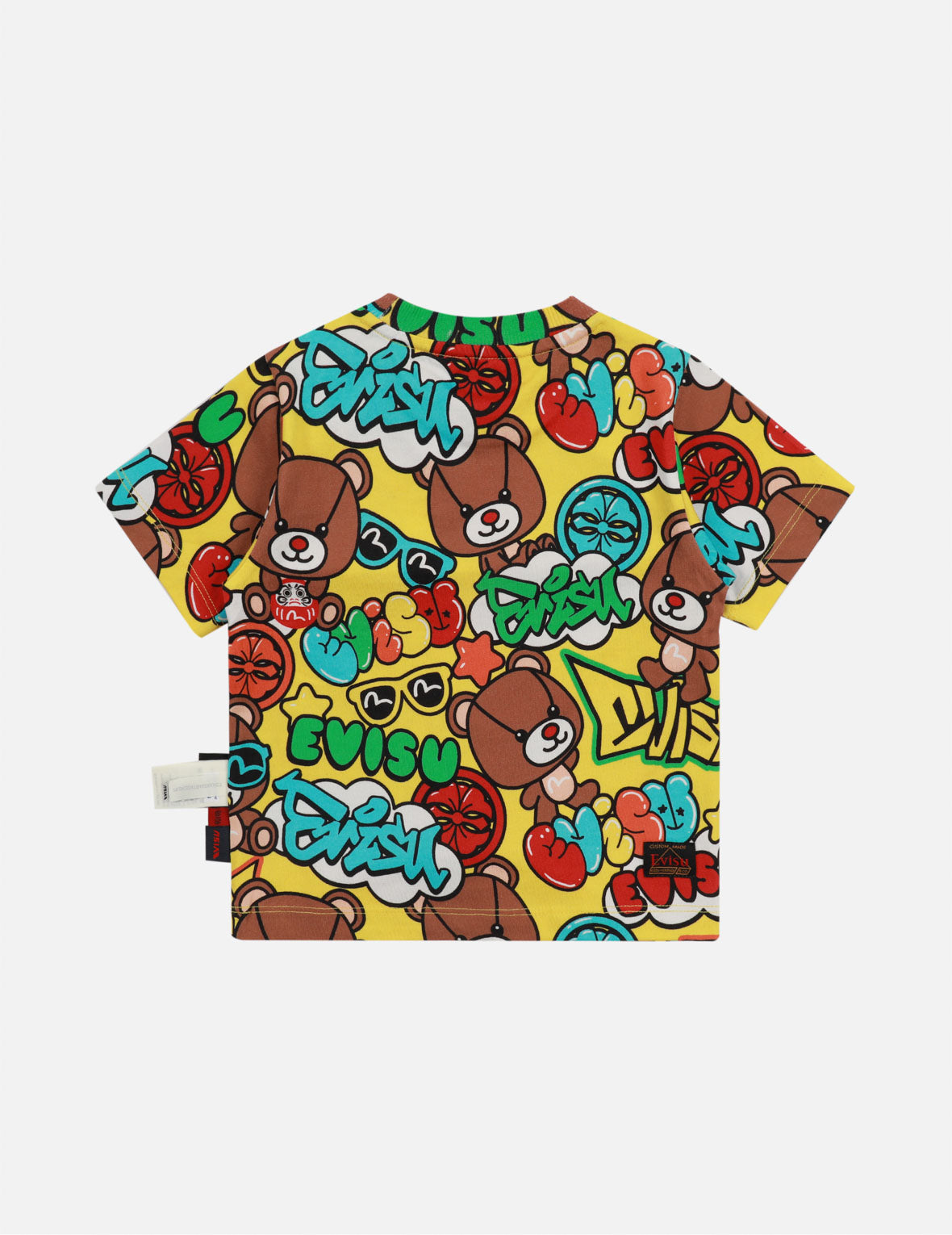 Graffiti Style Multi-Print Regular Fit T-shirt