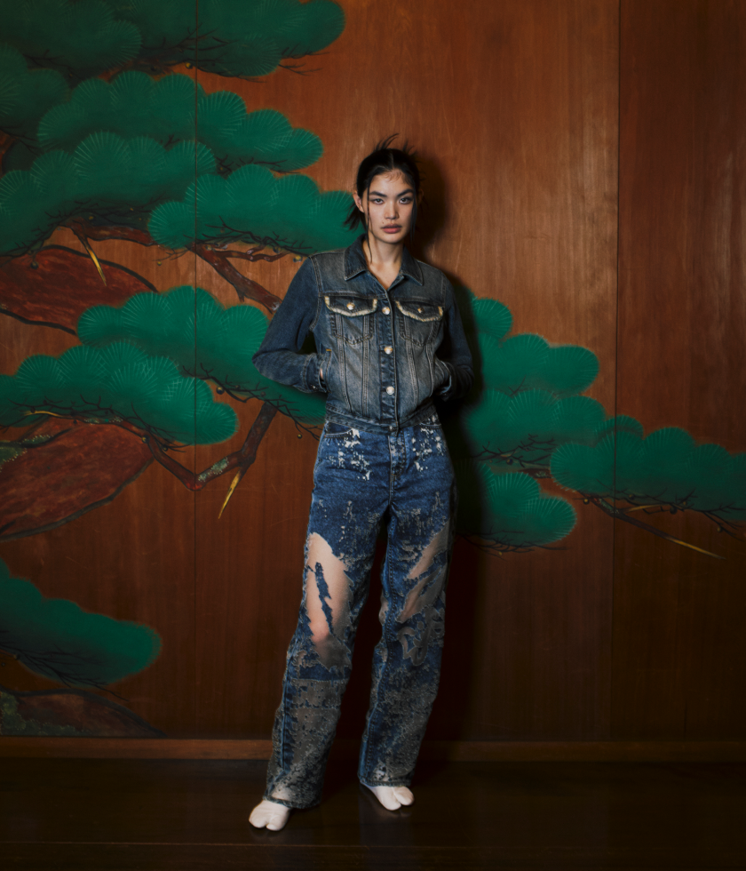 EVISU エヴィス YAMANE デニムテーラード デニムジャケット 36 EVISU エヴィス YAMANE デニムテーラード デニムジャケット 36